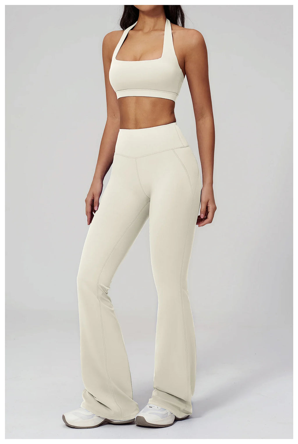 Conjunto de Yoga para Mujer, Ropa Deportiva, Conjunto de Gimnasio y Fitness, 2 Piezas, Leggings para Correr, Sujetador Deportivo Transpirable, Ropa Deportiva Femenina