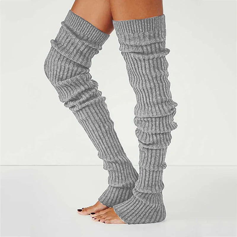 Medias góticas de Anime para mujer, calcetines hasta la rodilla, accesorios de disfraces de Cosplay, calentadores de piernas largas para Yoga, calcetines hasta la rodilla, novedad