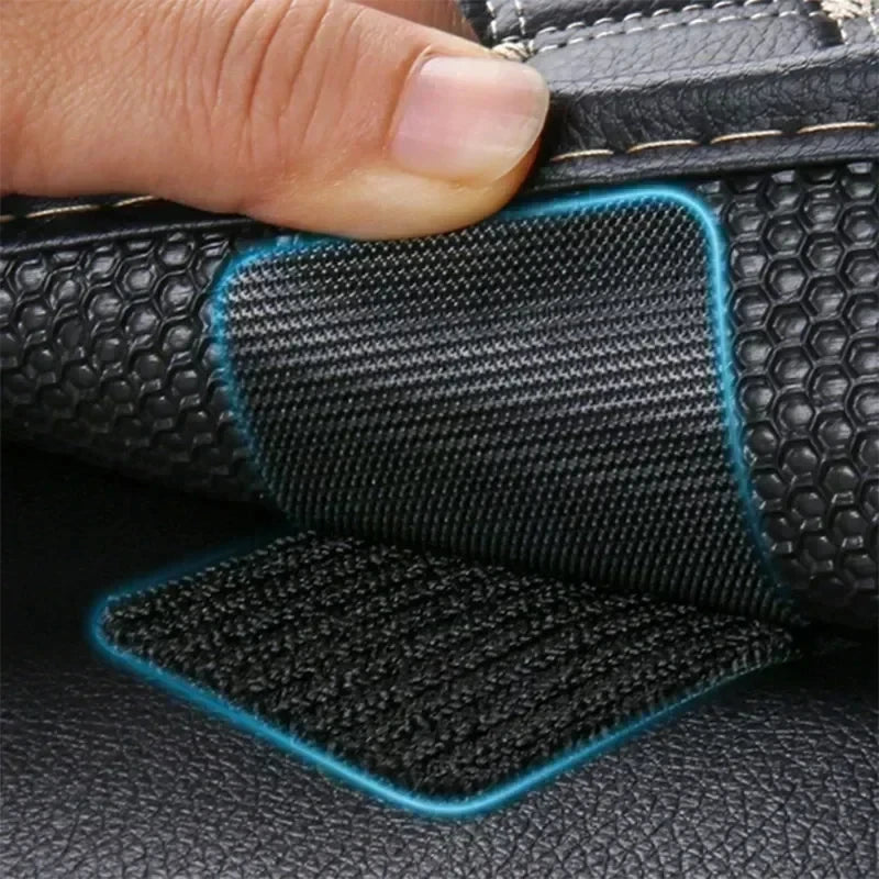 Pegatinas de fijación de alfombra de doble cara para coche, parches fijos, alfombrillas para pies, cintas de agarre antideslizantes, nuevas