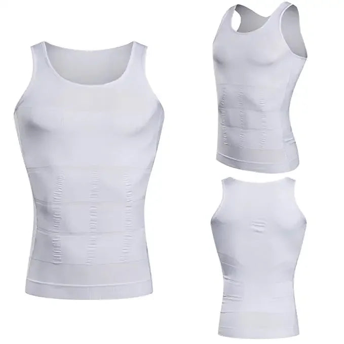 2/1 chaleco adelgazante para hombre, Body adelgazante, corsé de cintura adelgazante, chaleco adelgazante, ropa moldeadora adelgazante con recorte de barriga