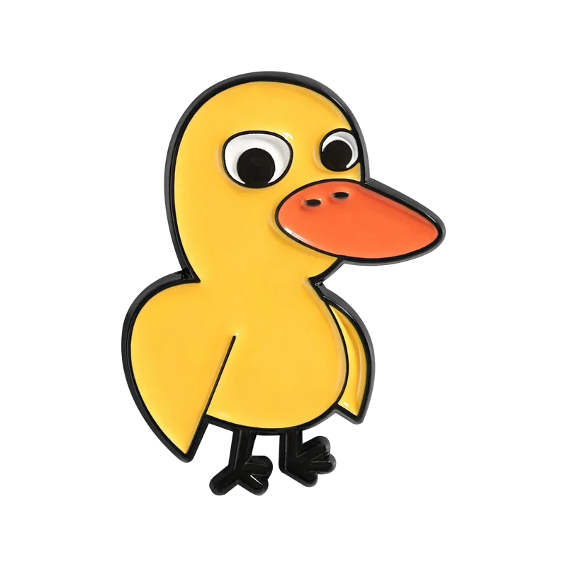 Broches de Esmalte de Dibujos Animados de Comedia, Lindos Broches de Anime de Perro, Gato, Pato, Doctor, Oso, para Ropa, Solapa, Joyería, Regalos para Amigos