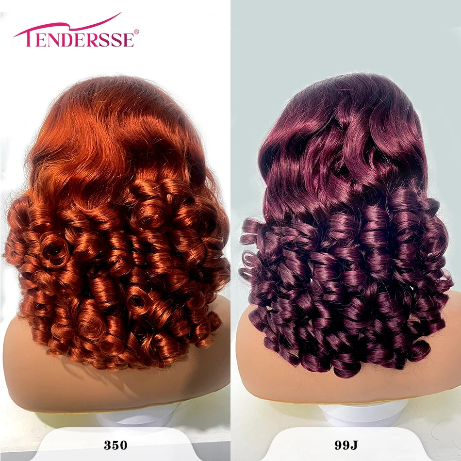 Pelucas de cabello crudo 100% vietnamita, densidad 250, ombré, doble estiramiento, rizado, onda suelta, 13x4 HD, peluca sin pegamento con encaje frontal prearrancado