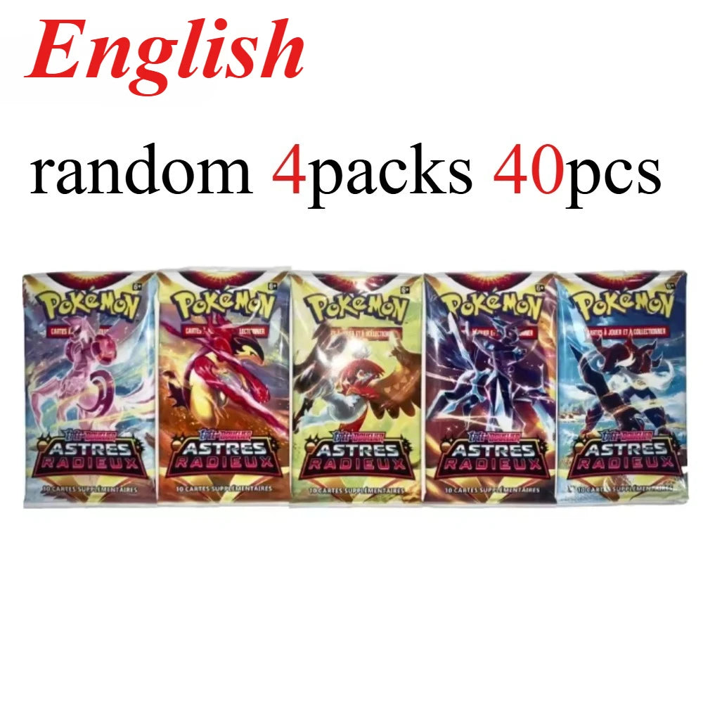 40 Uds. Tarjeta de Pokémon prismática 151 evoluciones inglés Booster Battle juego de cartas de Pokémon Carte Trading tarjetas de colección regalo