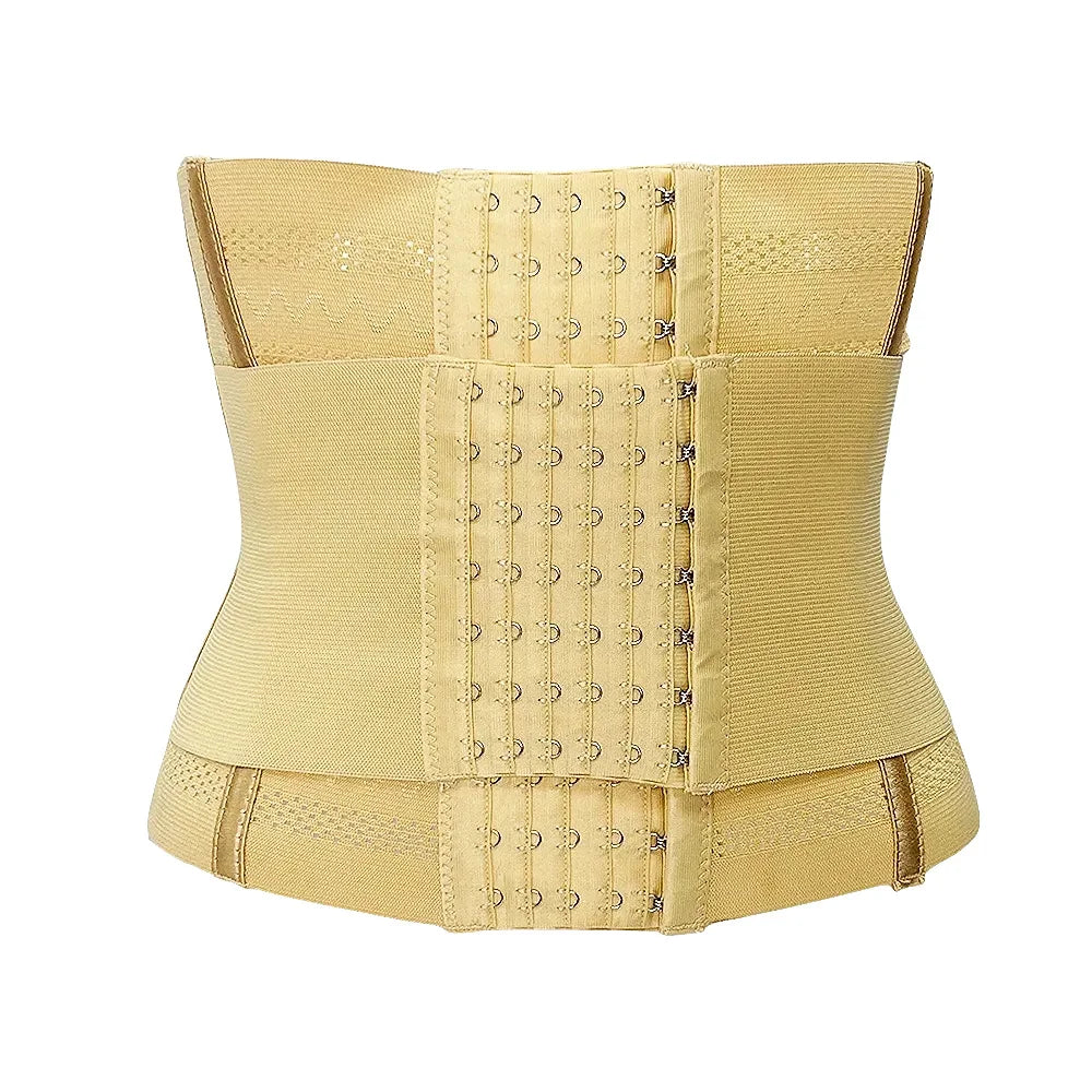 Entrenador de cintura moldeador de cuerpo para mujer, Control de barriga, envoltura adelgazante, faja reductora de vientre plano, cinturones de corsé