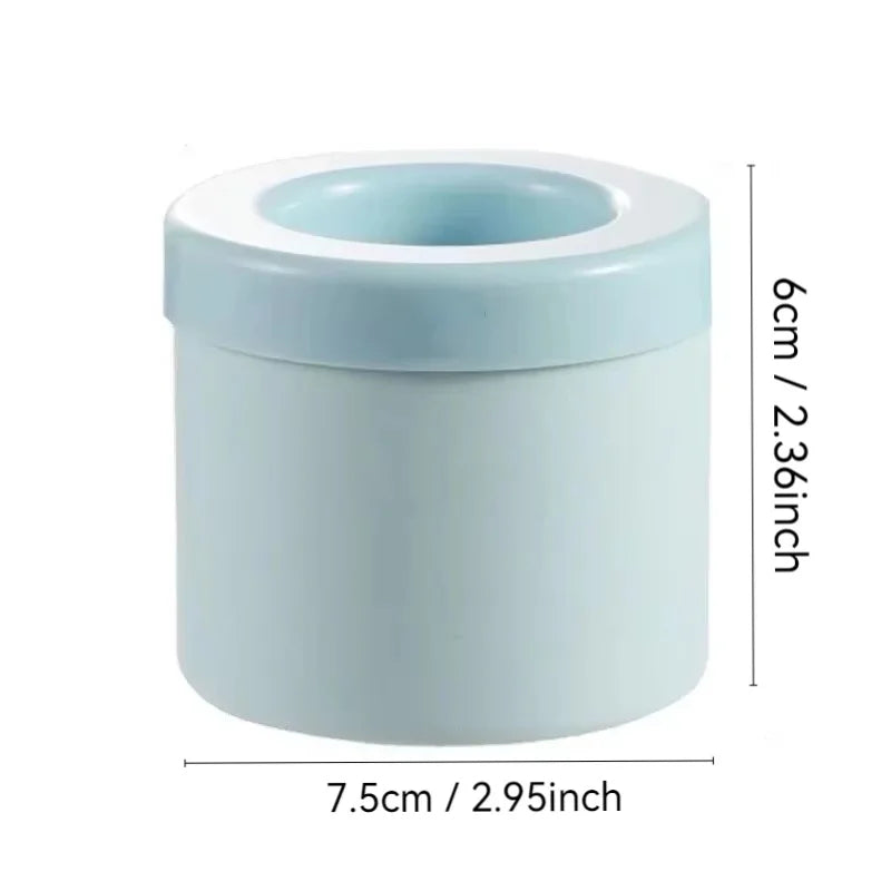 Molde de silicona para cubitos de hielo, cubo de hielo redondo, refrigerador casero DIY de verano, máquina de hielo congelada, molde creativo para cubitos de hielo, herramientas de bar