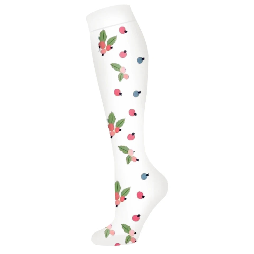 Nuevos calcetines de compresión deportivos para venas varicosas, calcetines médicos de nailon para enfermería, aptos para correr, saltar, antifatiga