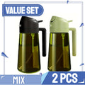 Dispensador de aceite en aerosol 2 en 1 para cocina, pulverizador de aceite o solo cepillo pulverizador para freír al aire, ensaladas, asar, cocinar en la cocina