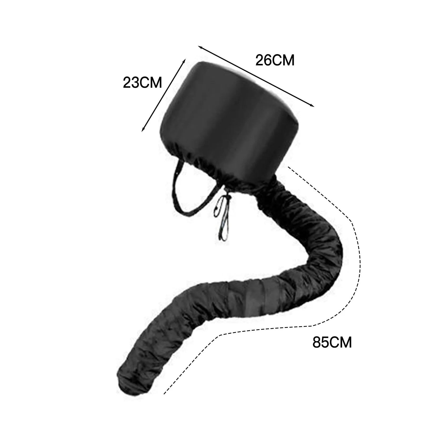 Gorro de vapor para secador de pelo, gorro de secado de estilismo reutilizable, gorro para el cuidado del cabello, gorro para secador de pelo, estilismo de salón de Spa en casa