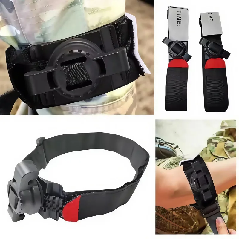 Torniquete táctico militar, equipo de supervivencia para acampar, botiquín de primeros auxilios de emergencia para exteriores, suministros de seguridad de autodefensa, accesorios