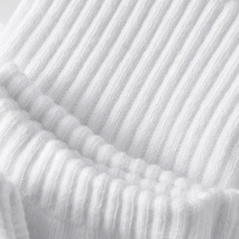 5/10/20 pares de calcetines de cuello redondo de color sólido neutro, calcetines deportivos transpirables y cómodos para primavera y verano, calcetines deportivos para todas las estaciones