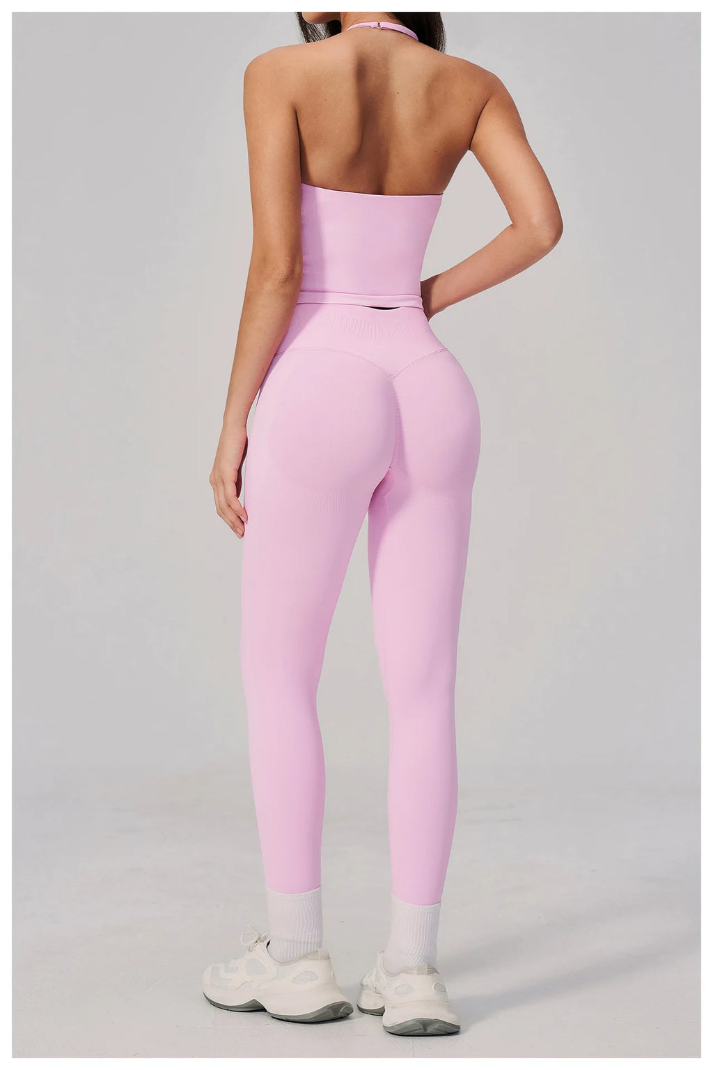 Conjunto de Yoga sin Costuras para Mujer, Ropa Deportiva, Conjunto de Fitness de 2 Piezas, Leggings y Sujetador Deportivo Transpirable, Ropa Deportiva Femenina