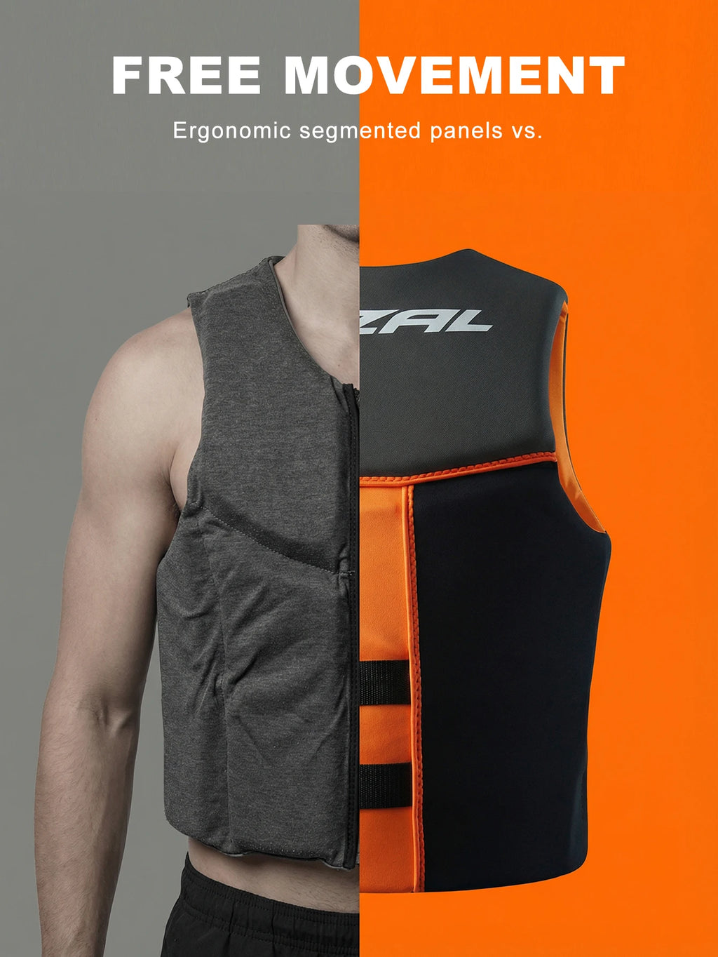 Chaleco salvavidas para adultos, para Surf, Kayak, Wakeboard, lanchas de rescate, balsa, esquí, deportes acuáticos, natación, rescate a la deriva