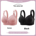 Sujetadores de encaje para mujer, Bralette con perspectiva ultrafina, sujetador con escote en V profundo, lencería Sexy, Tops de talla grande, ropa interior para mamá, sujetador activo
