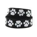 Cinta de grogrén con estampado de perro para envolver regalos, lazo de pelo DIY, Material de costura artística para mascotas, 5 yardas, 5Yc10009