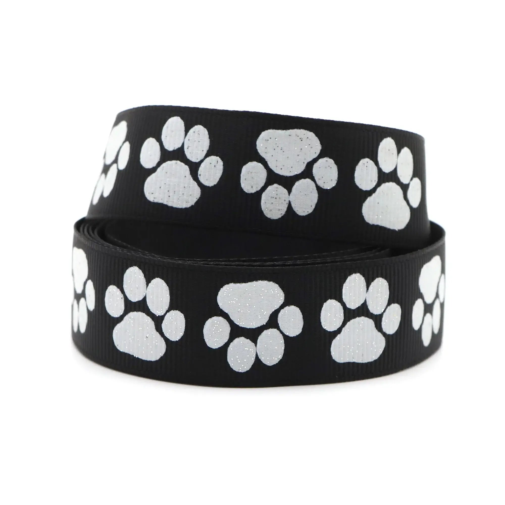 Cinta de grogrén con estampado de perro para envolver regalos, lazo de pelo DIY, Material de costura artística para mascotas, 5 yardas, 5Yc10009