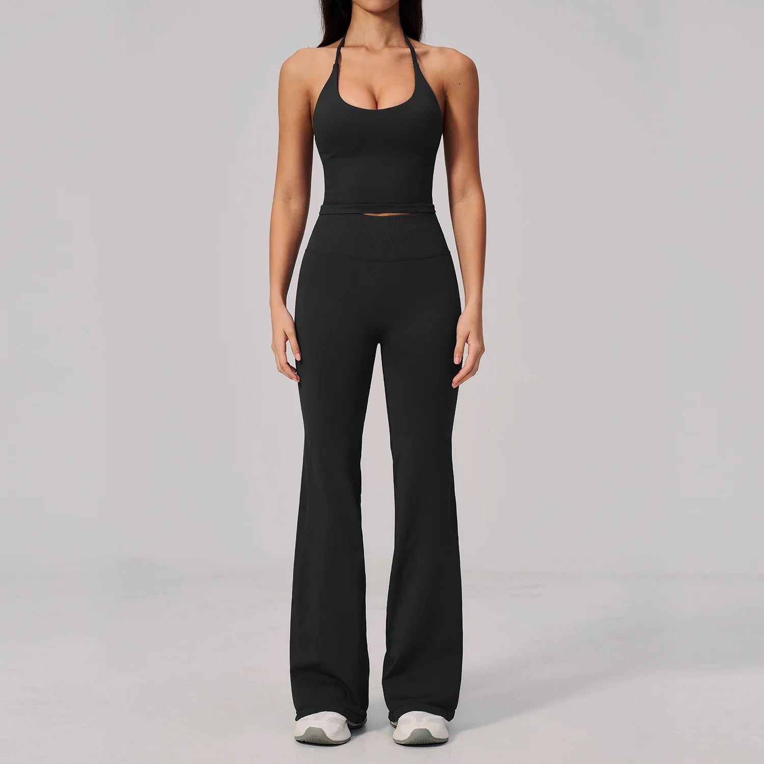 Conjunto de Yoga sin Costuras para Mujer, Ropa Deportiva, Conjunto de Fitness de 2 Piezas, Leggings y Sujetador Deportivo Transpirable, Ropa Deportiva Femenina