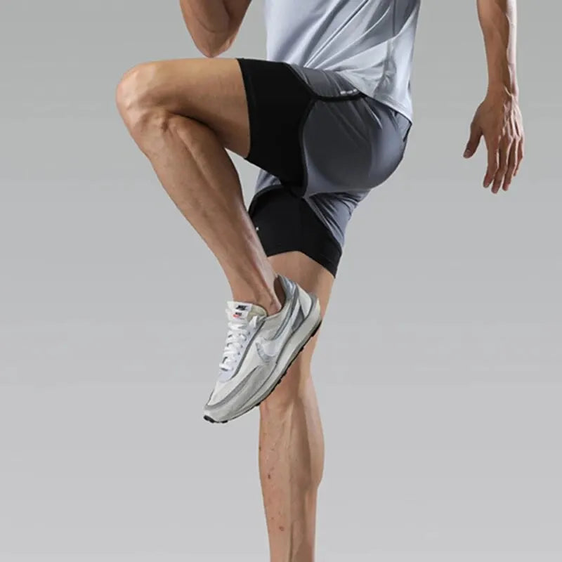 5/1Pantalones de Aloe para hombre, pantalones cortos deportivos, bañadores de dos capas: ¡elegantes, de secado rápido y cómodamente se ajustan para la playa, la piscina y la aguas termales!