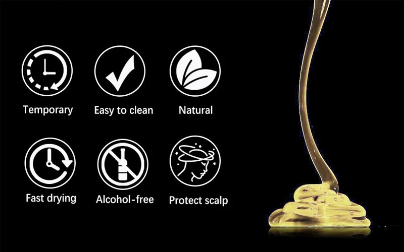 GOIPLE Gel Adhesivo para Encaje sin Pegamento, Lavable, 2 fl.oz, Fijación Extrema, Fórmula Ligera a Base de Agua, Adhesivo No Aerosol para Uso Temporal