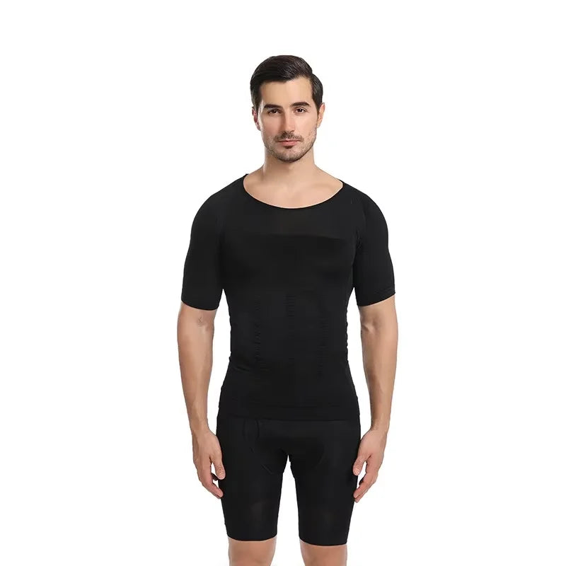 2/1 chaleco adelgazante para hombre, Body adelgazante, corsé de cintura adelgazante, chaleco adelgazante, ropa moldeadora adelgazante con recorte de barriga