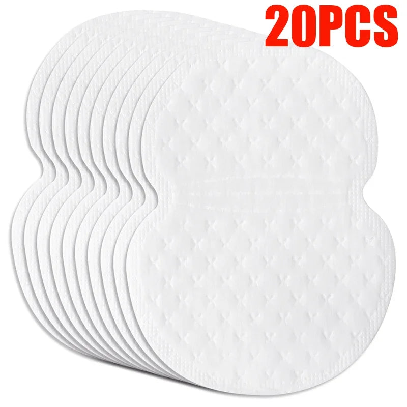 10/20/40/50 Uds. Almohadillas para el sudor Unisex, desodorantes de verano, almohadillas para el sudor antitranspiración desechables, almohadilla protectora para el sudor absorbente