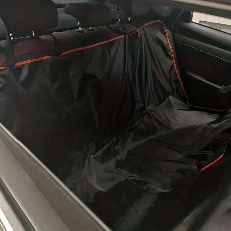Funda Protectora Premium para Asiento de Coche para Perros, de Tela Oxford, Resistente al Agua y a los Arañazos, Tipo Hamaca, para Autos, Camionetas y SUVs