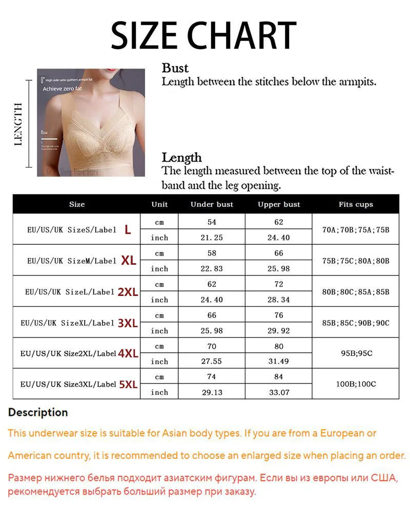 L-6L sujetador grande para mujer, Push Up de seda helada, Bralette superior sin costuras, sujetadores de encaje inalámbricos para verano, Top de talla grande, lencería, ropa interior 15019