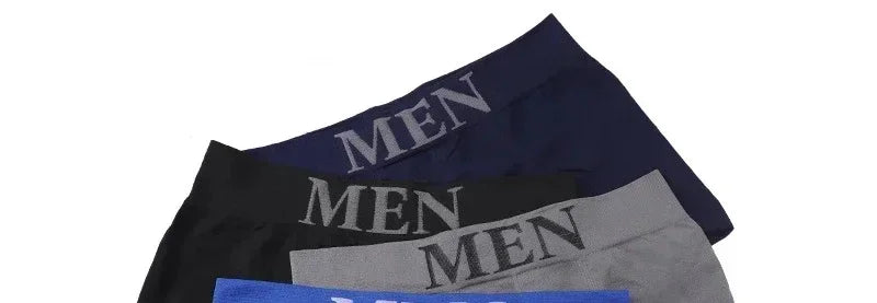 Calzoncillos tipo bóxer para hombre, ropa interior transpirable de alta elasticidad, pantalones cortos elásticos de algodón suave, bragas cómodas de color liso, 5 uds.