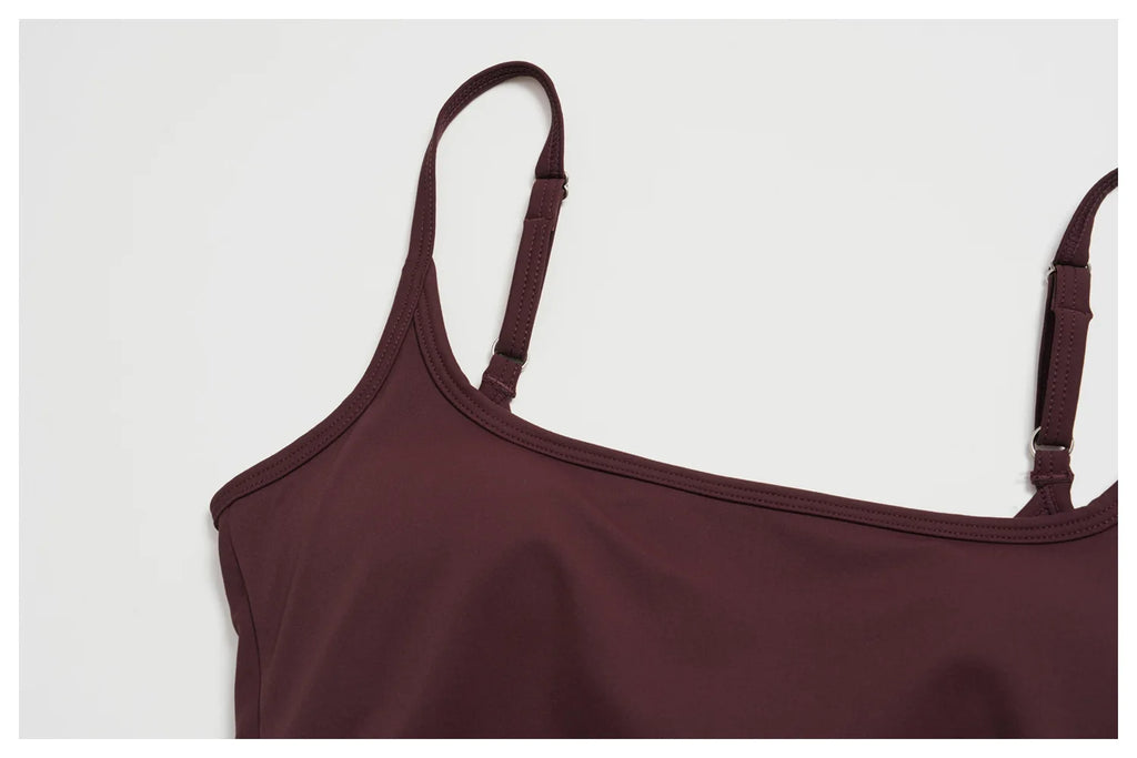 Conjunto Deportivo de Yoga para Mujer, Conjunto de Dos Piezas, Pantalones y Top, Traje Deportivo para Gimnasio, Yoga y Entrenamiento