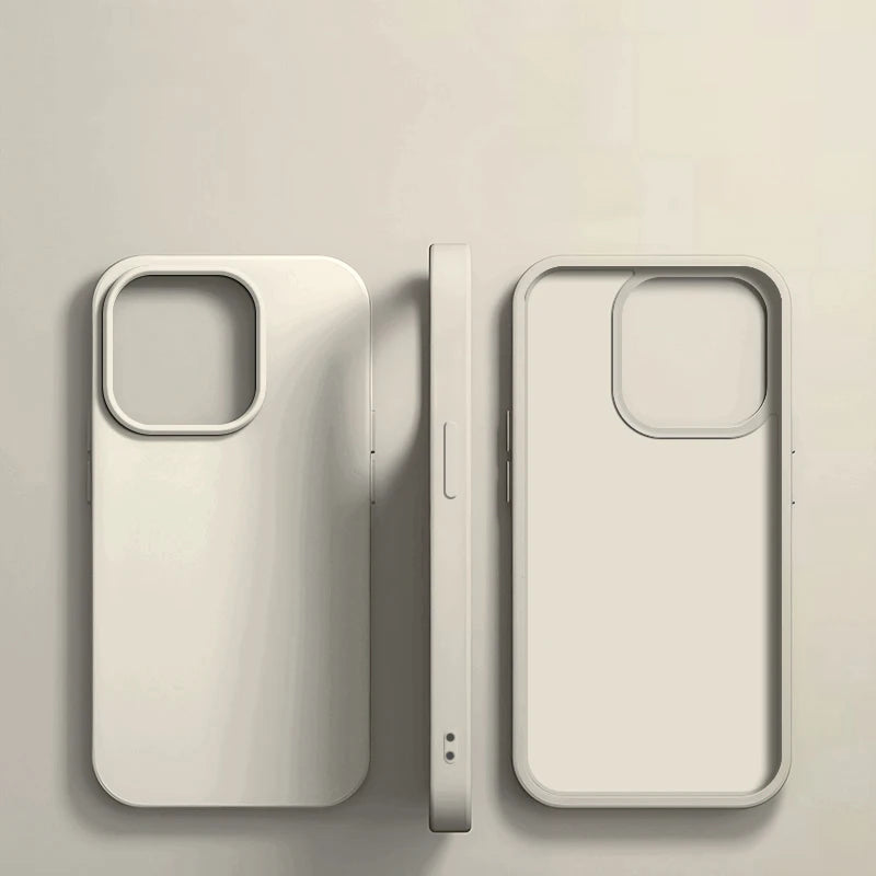 Funda de teléfono de silicona líquida de lujo para APPLE iPhone 11 13 12 14 15 16 Pro Max fundas para iPhone 15 Plus funda protectora a prueba de golpes