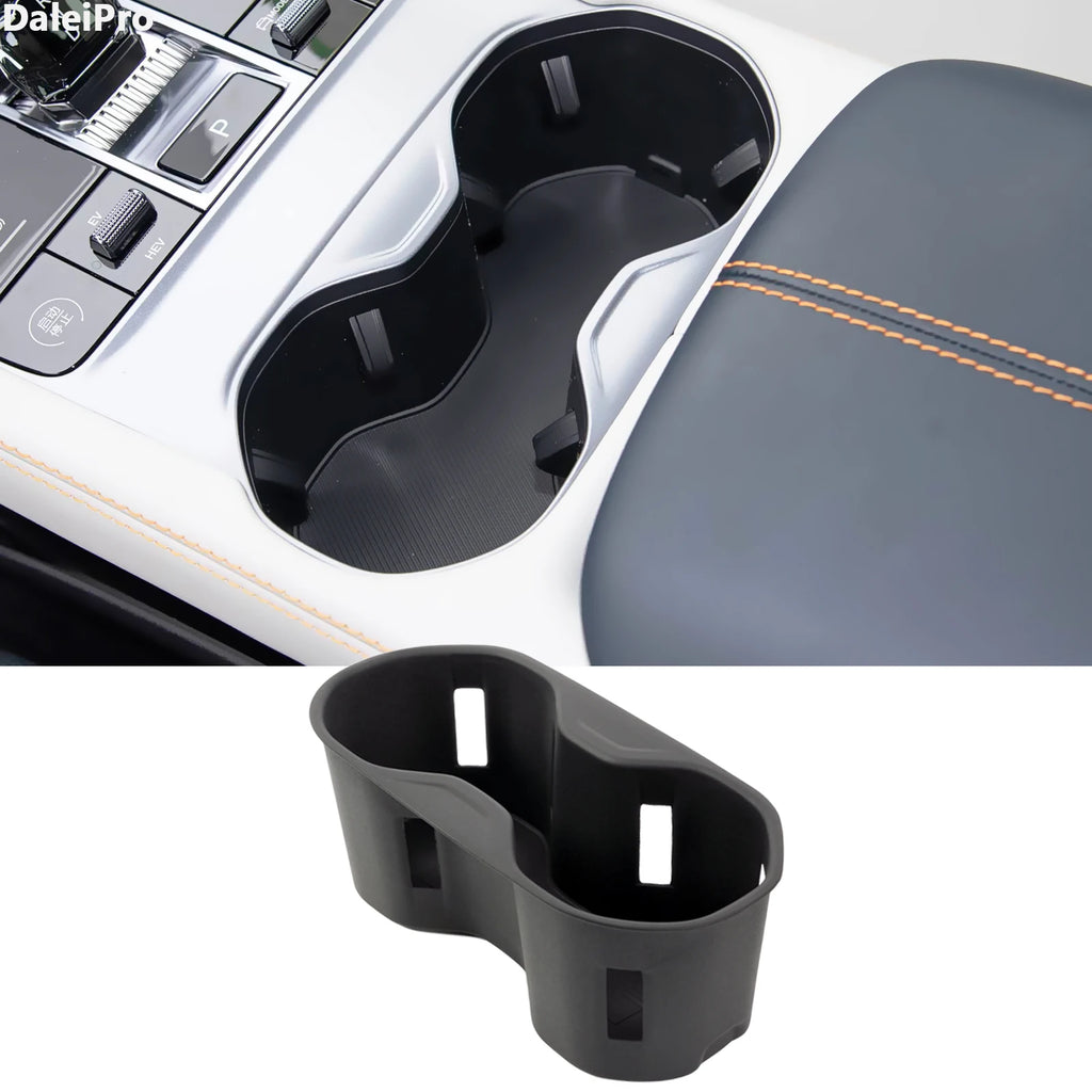 Para BYD Seal U 2023 2024 2025 caja de almacenamiento con reposabrazos consola central portavasos caja de almacenamiento en capas accesorios para Song Plus DM-i