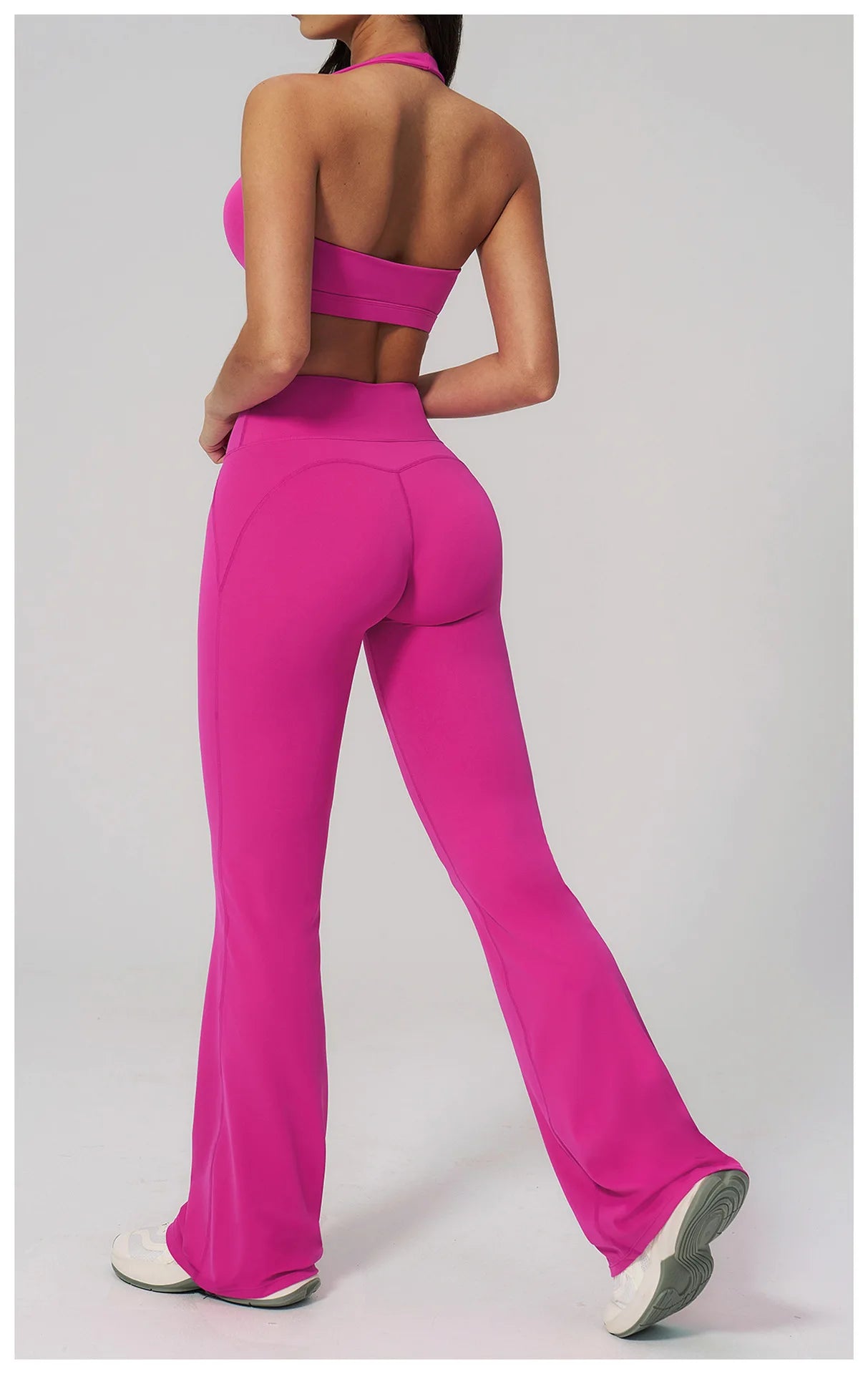Conjunto de Yoga para Mujer, Ropa Deportiva, Conjunto de Gimnasio y Fitness, 2 Piezas, Leggings para Correr, Sujetador Deportivo Transpirable, Ropa Deportiva Femenina