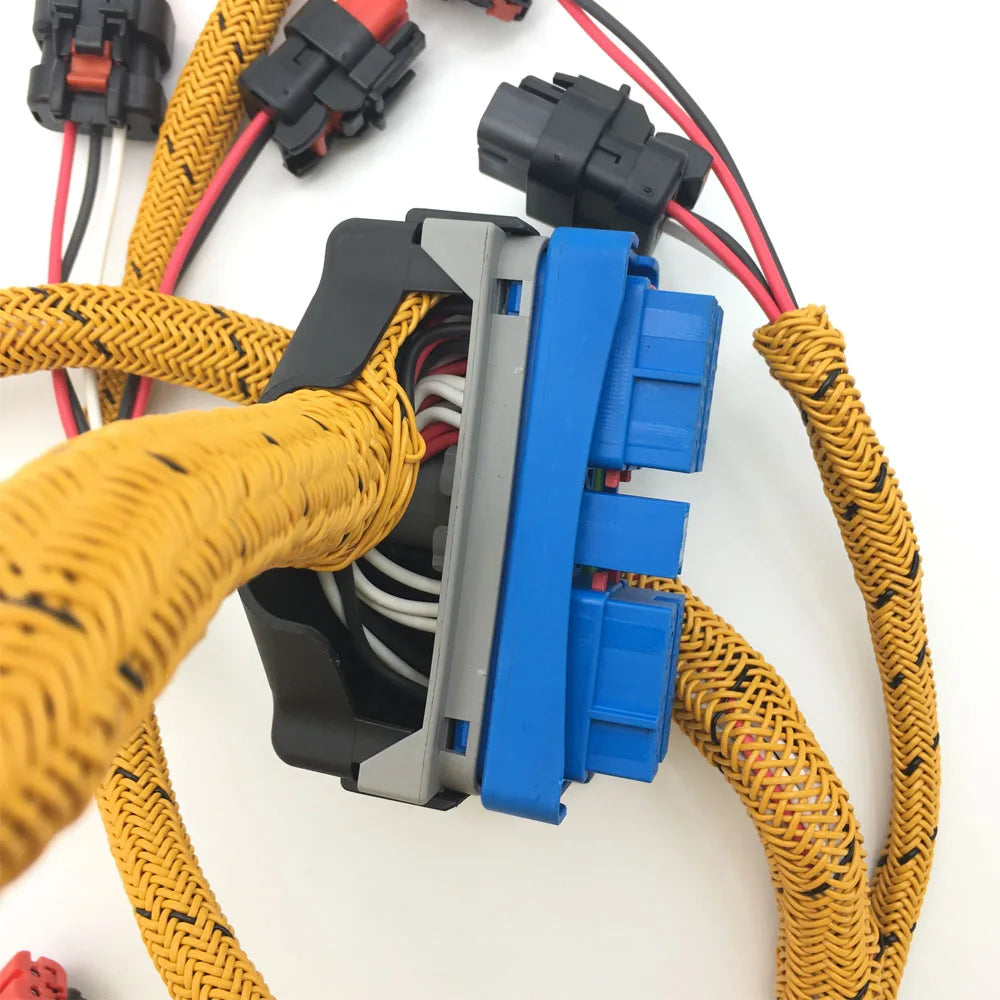 Para arnés de cableado de motor CAT C6.4 296-4617 520-7000 320D 323D para piezas de Caterpillar accesorios de excavadora Cable de cableado Yokes