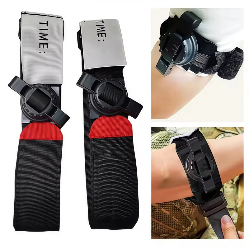 Torniquete táctico militar, equipo de supervivencia para acampar, botiquín de primeros auxilios de emergencia para exteriores, suministros de seguridad de autodefensa, accesorios