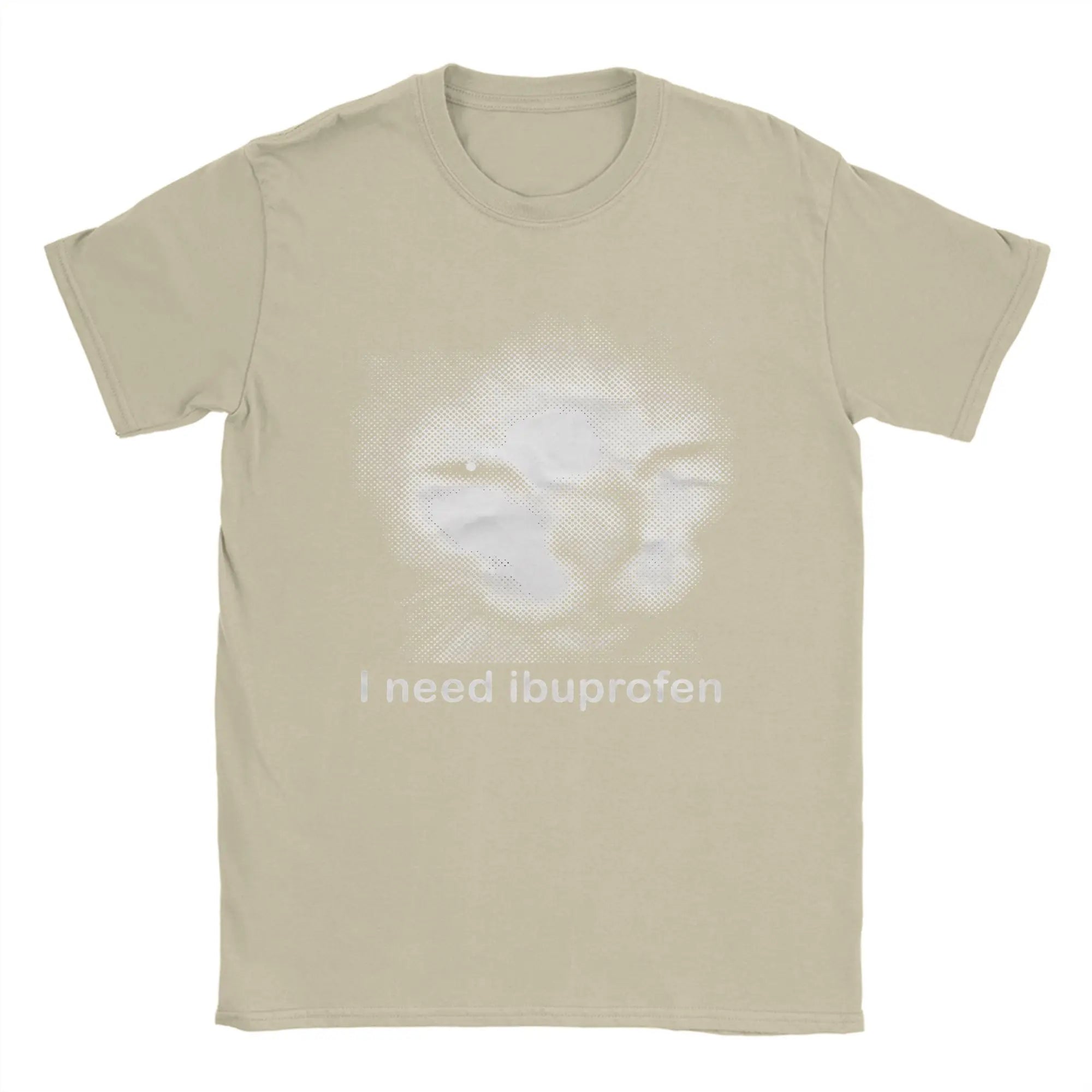 Camiseta con estampado Vintage de gato I Need Ibuprofen, camiseta Retro Y2K de manga corta, camisetas de algodón con cuello redondo de verano 4XL 5XL 6XL
