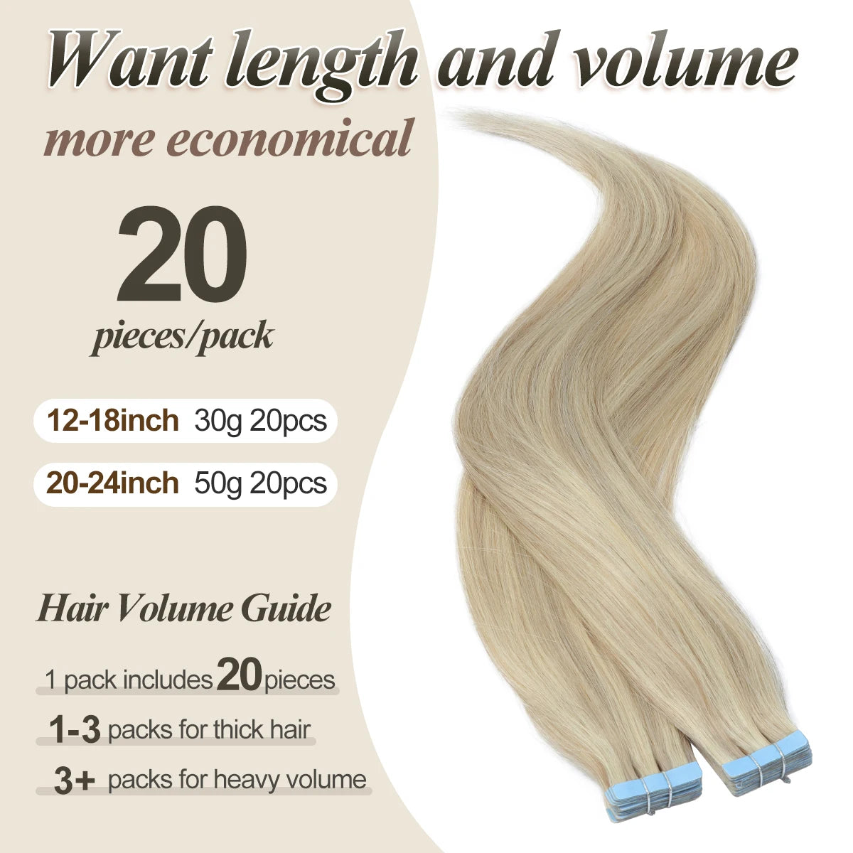 MRSHAIR cinta en extensiones de cabello cabello humano Rubio cinta sin costuras extensiones de cabello 4x0,8 cm trama de piel cinta de PU en el cabello 20 piezas 12 "-24"