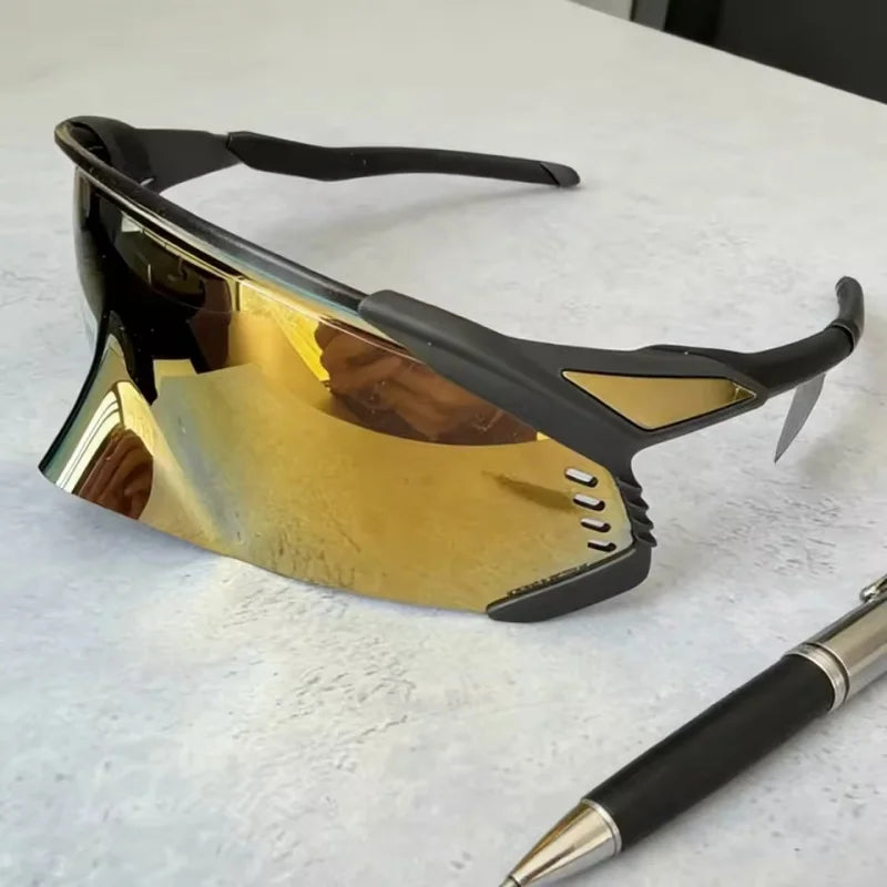 Nuevas Gafas de Sol Deportivas UV400 para Hombre y Mujer, para Ciclismo, Correr, Senderismo, Conducir, Gafas Retro Antiviento, Antideslumbrantes para Exteriores