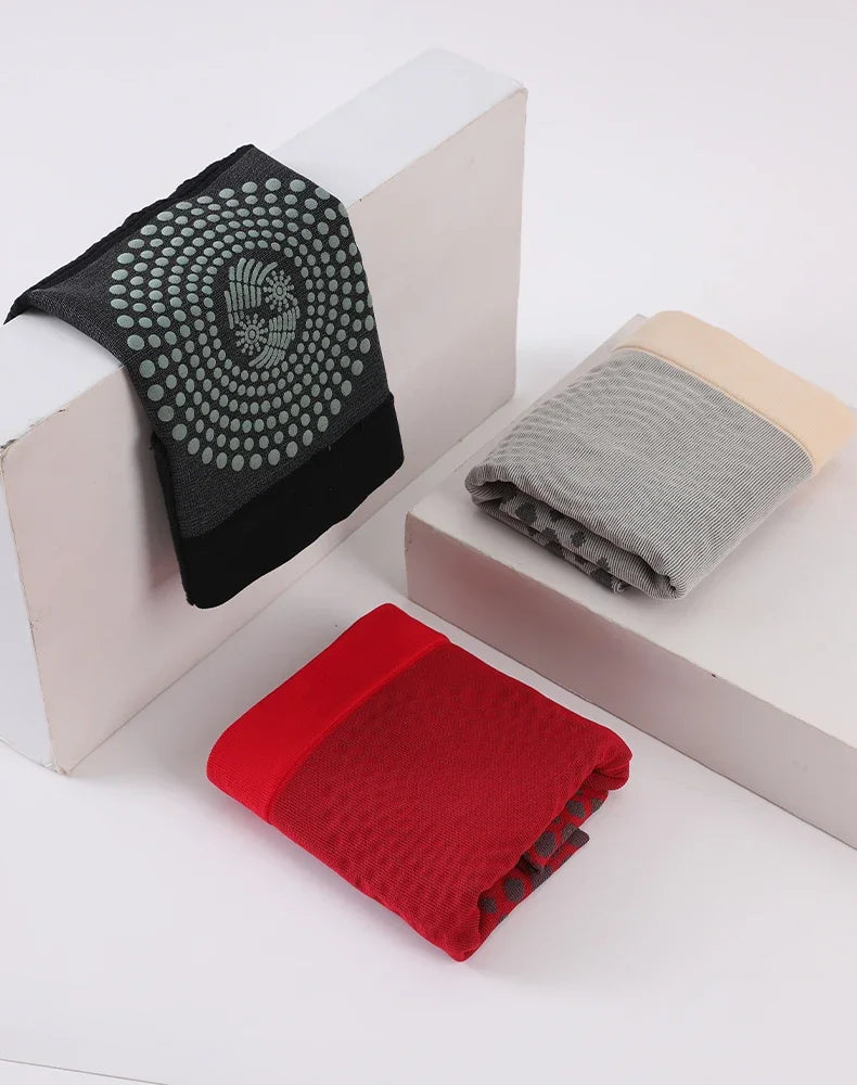 Beechip Bragas Moldeadoras de Cintura Alta para Mujer con Control Abdominal, Terapia Magnética y Calentamiento Uterino