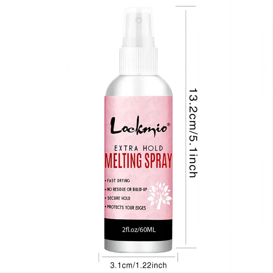 LOCKMIO pegamento de encaje adhesivo de fusión de secado rápido, malla adhesiva de larga duración, agente de fijación de instalación de Peluca de Cosplay, 60ML