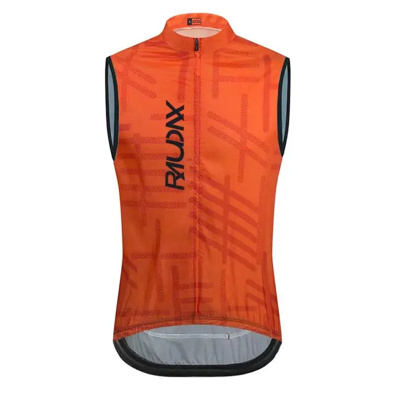 Raudax Chaleco de motocicleta ligero a prueba de viento Chaleco de ciclismo de verano sin mangas Equipo de ciclismo de montaña Sudadera para deportes Fitness