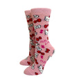 Anime nueva moda colorido divertido feliz Casual calcetines largos de mujer vestido Harajuku lindo gato de dibujos animados creativo hombres calcetines tamaño 35-44